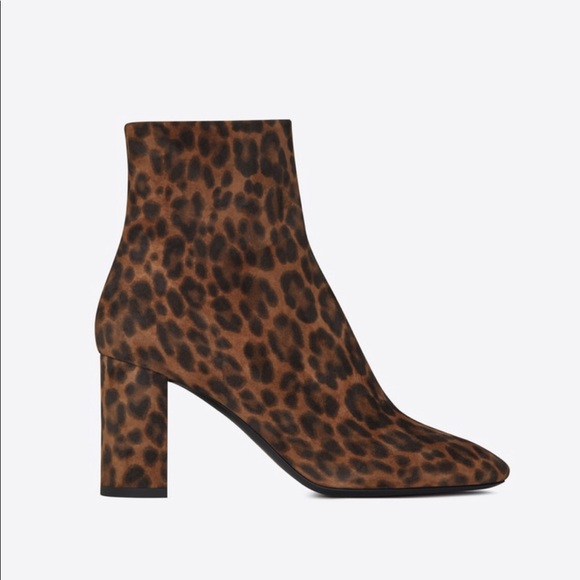 - Revolve Lola Cruz leopard heel booties - Picture 7 of 7
